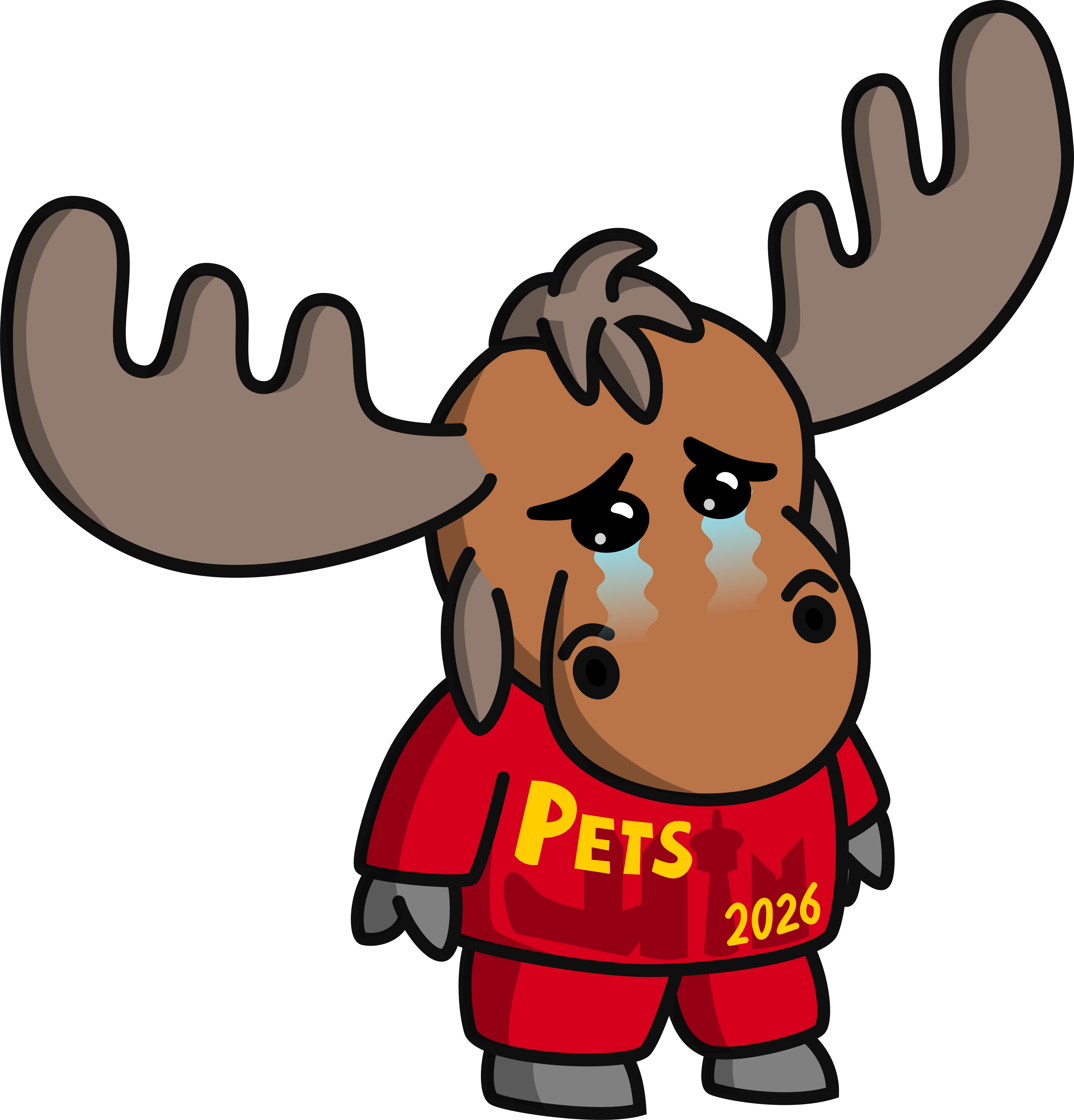 Randy in tears
